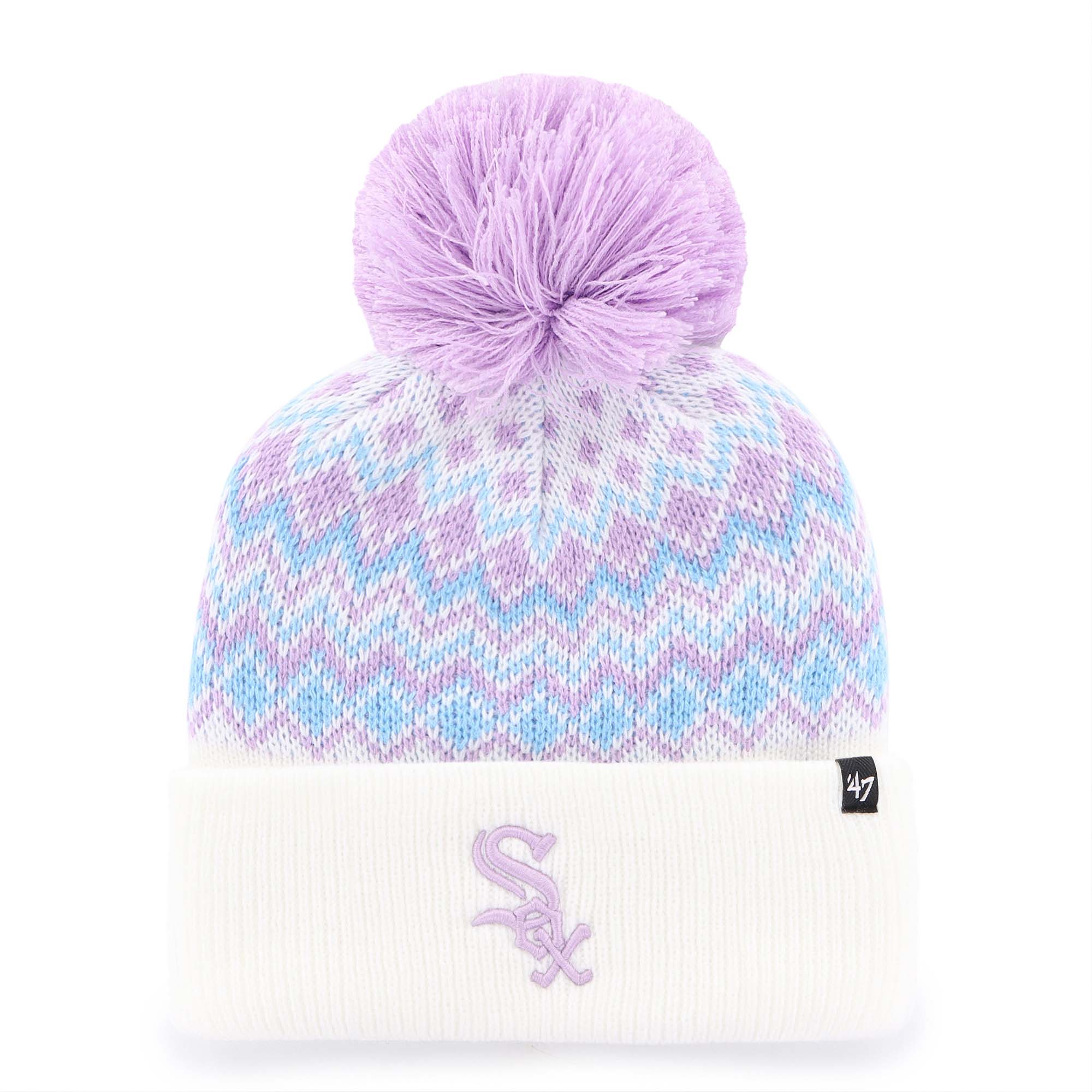 Chicago White Sox Hats Shop – Explore girls youth chicago white sox 821747 white elsa cuffed knit hat with pom Collection