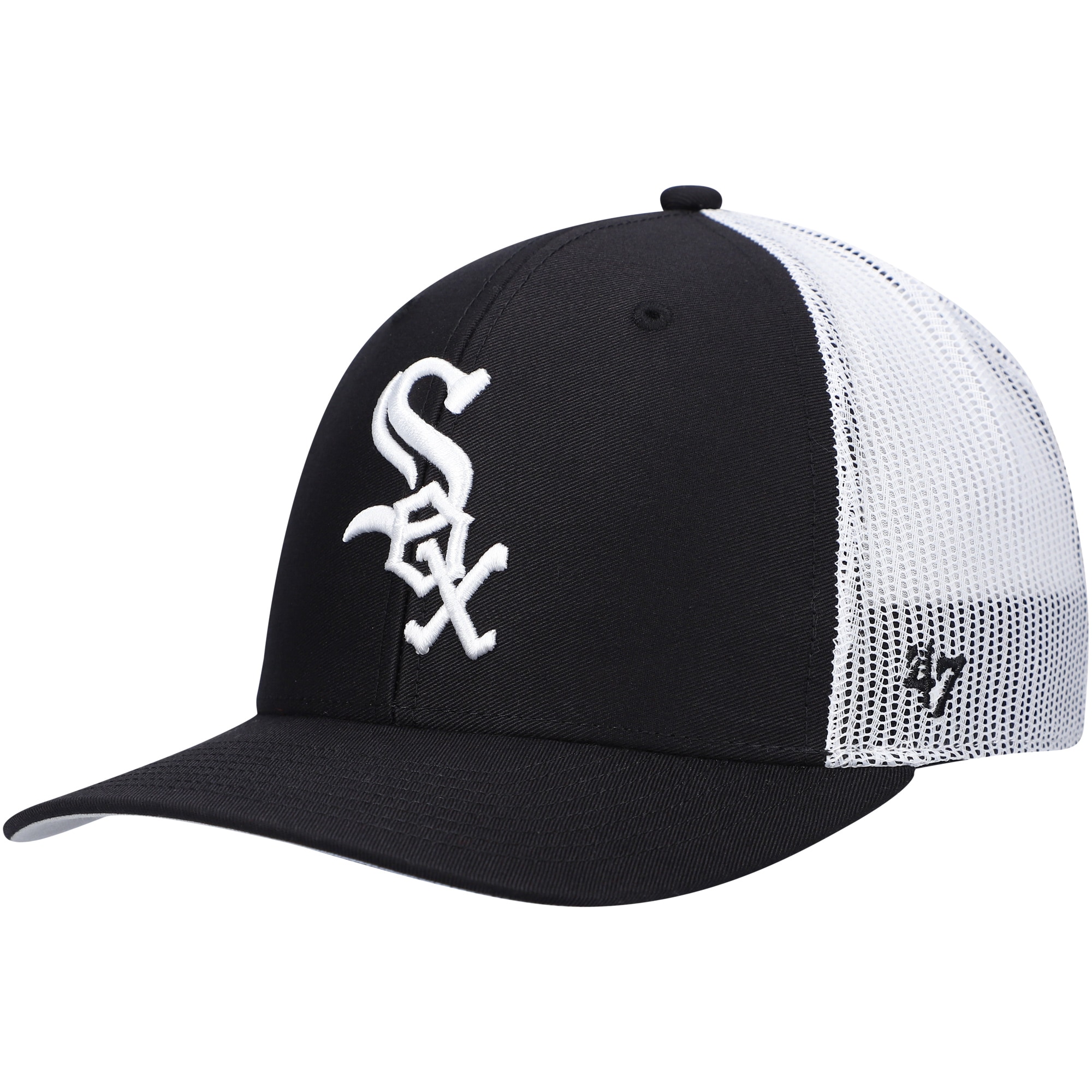 Chicago White Sox Hats Shop – Explore men8217s 821747 blackwhite chicago white sox primary logo trucker snapback hat Collection