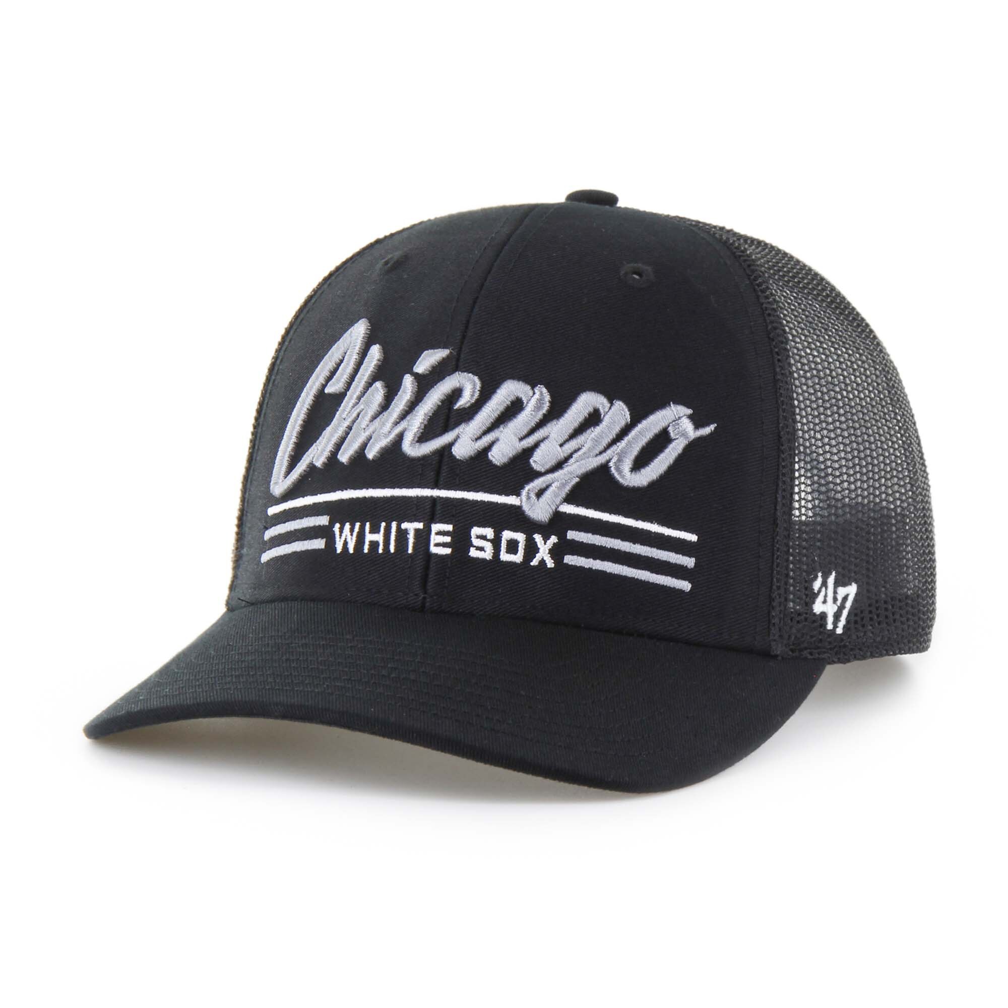 Chicago White Sox Hats Shop – Explore men8217s chicago white sox 821747 black garner trucker adjustable hat Collection