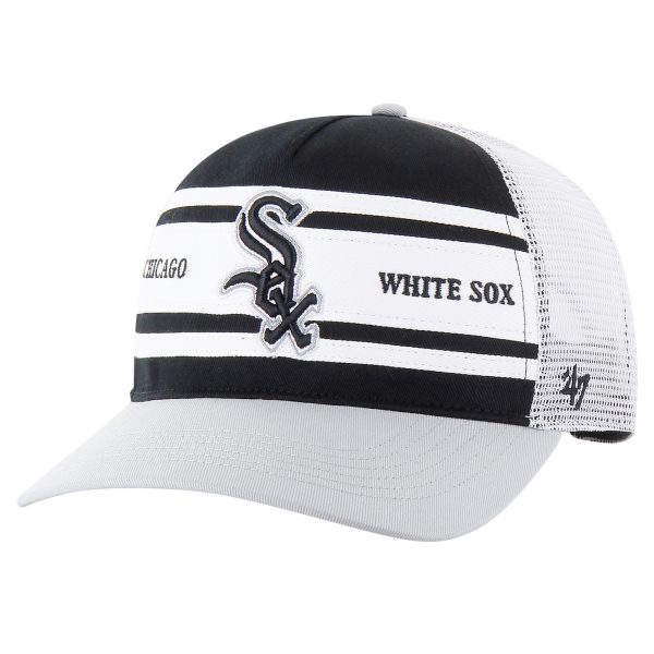 Chicago White Sox Hats Shop – Explore men8217s chicago white sox 821747 black gridiron super stripe relaxed trucker hitch adjustable hat Collection