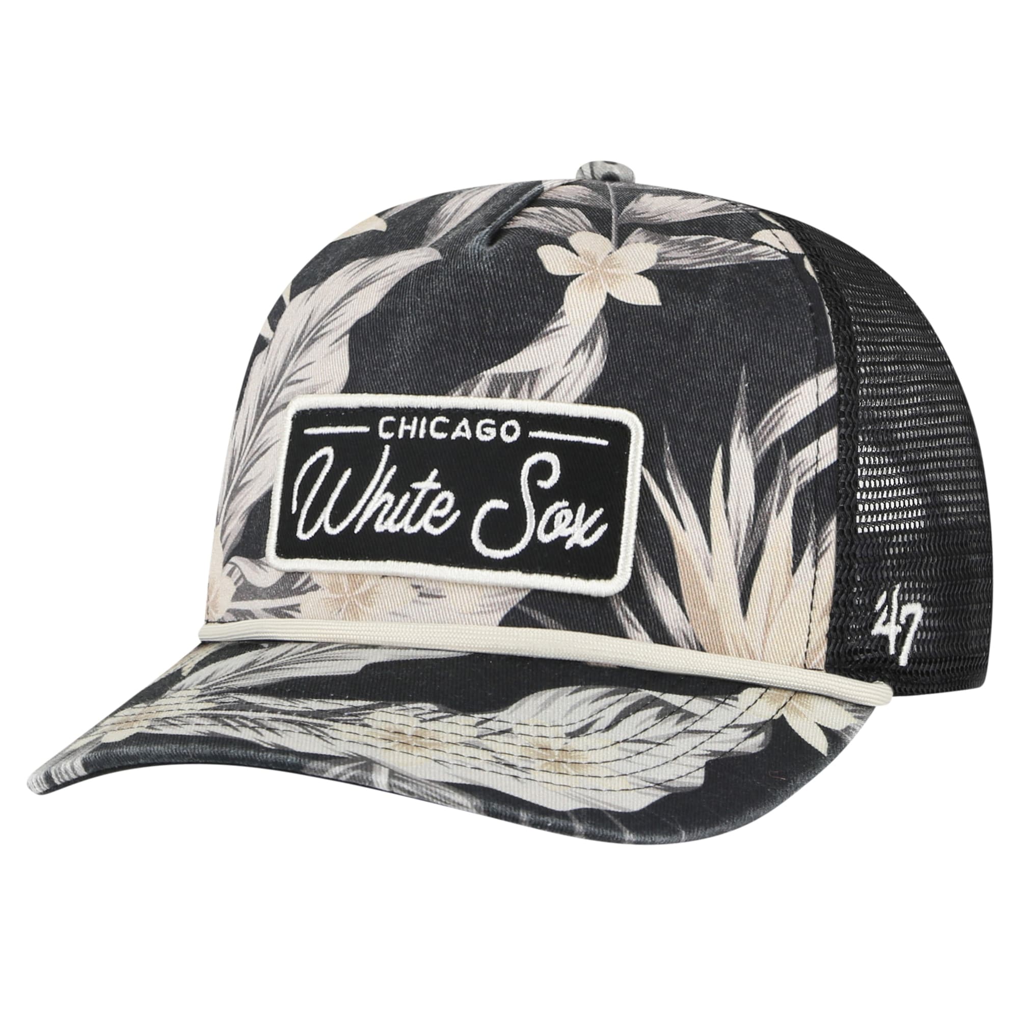 Chicago White Sox Hats Shop – Explore men8217s chicago white sox 821747 black tropicalia trucker hitch adjustable hat Collection