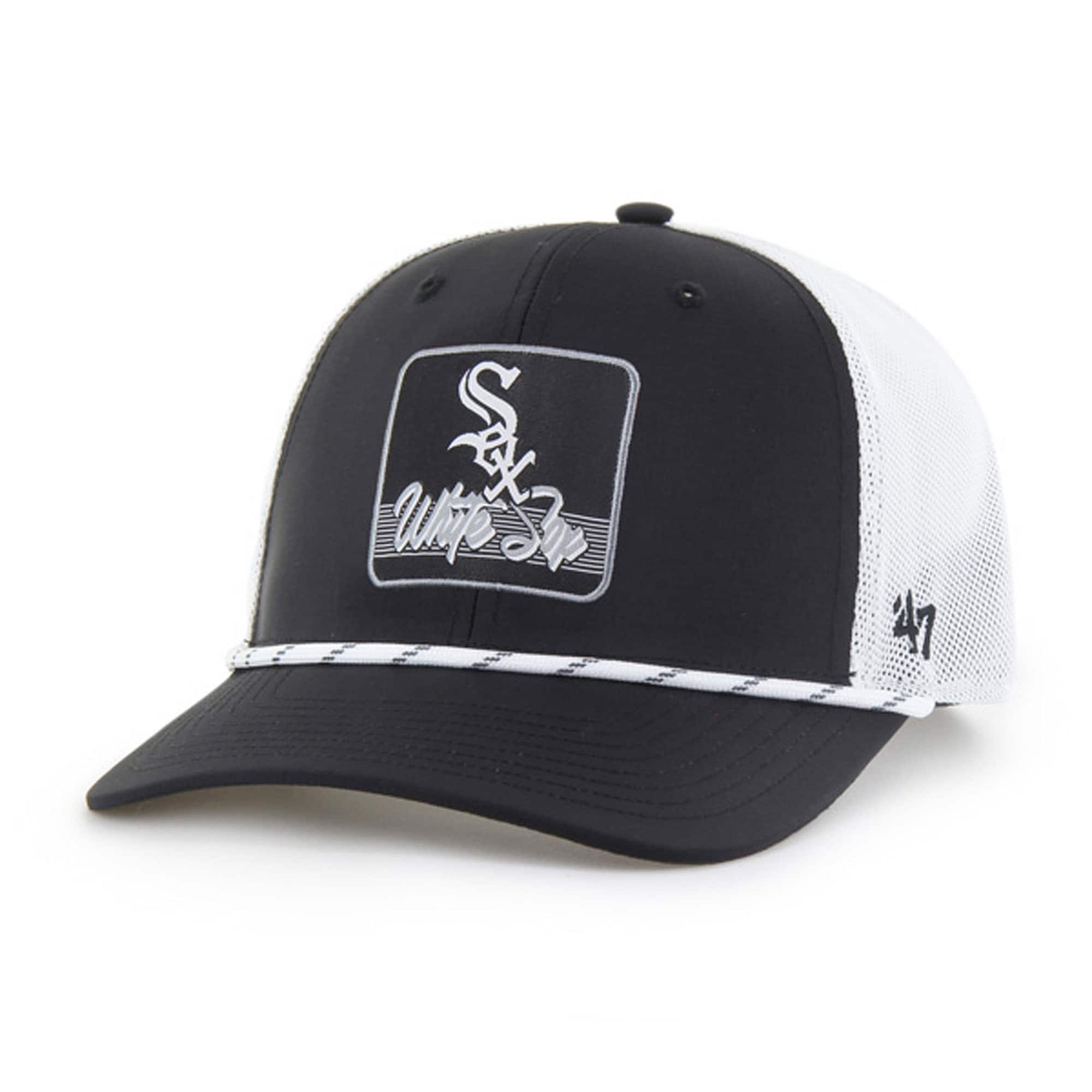 Chicago White Sox Hats Shop – Explore men8217s chicago white sox 821747 blackwhite scratch adjustable trucker hat Collection