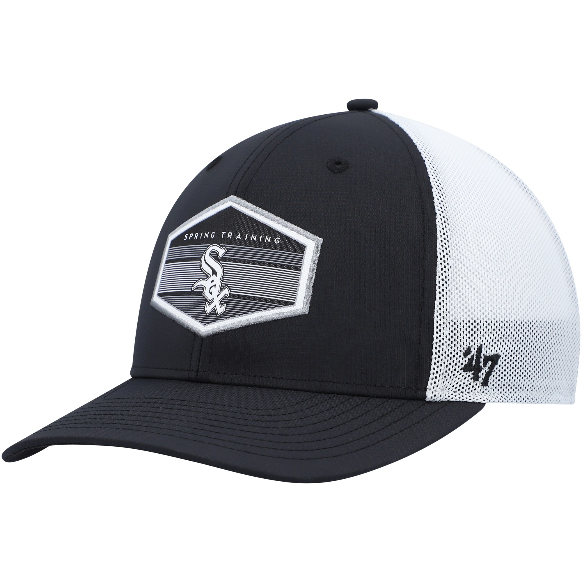 Chicago White Sox Hats Shop – Explore men8217s chicago white sox 821747 blackwhite spring training burgess trucker adjustable hat Collection