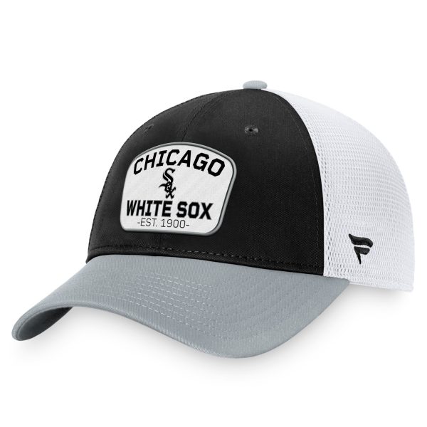 Chicago White Sox Hats Shop – Explore men8217s chicago white sox fanatics blackgray two-tone patch trucker adjustable hat Collection