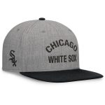 Chicago White Sox Hats Shop – Explore men8217s chicago white sox fanatics heather grayblack elements flat brim snapbuckle hat Collection