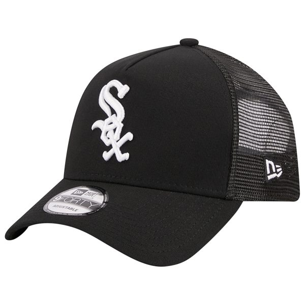 Chicago White Sox Hats Shop – Explore men8217s chicago white sox new era black a-frame 9forty trucker adjustable hat Collection
