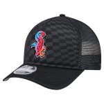 Chicago White Sox Hats Shop – Explore men8217s chicago white sox new era black gradient 9forty a-frame m-crown trucker adjustable hat Collection