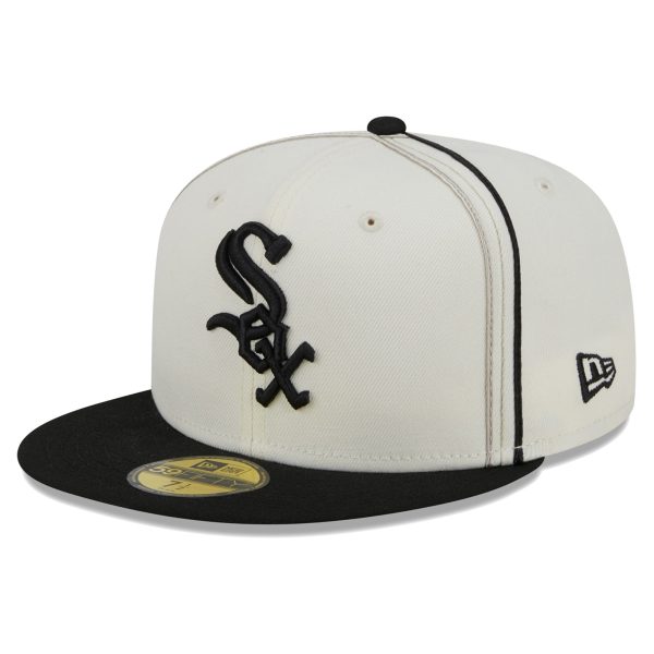 Chicago White Sox Hats Shop – Explore men8217s chicago white sox new era creamblack chrome sutash 59fifty fitted hat Collection