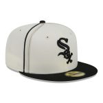 Chicago White Sox Hats Shop – Explore men8217s chicago white sox new era creamblack chrome sutash 59fifty fitted hat Collection