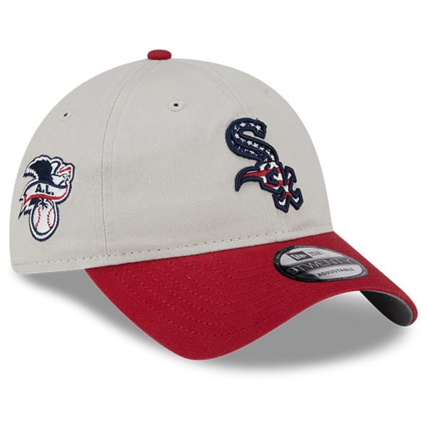 Chicago White Sox Hats Shop – Explore men8217s chicago white sox new era khakired 2024 fourth of july 9twenty adjustable hat Collection